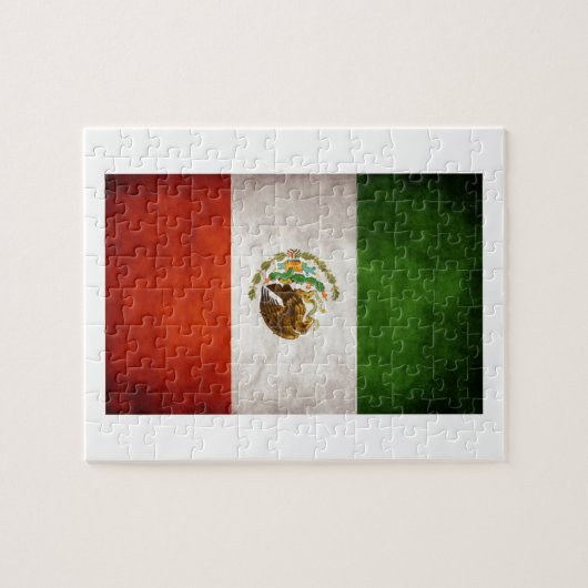 Puzzle Conceptions de drapeau mexicain (Horizontal)