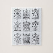 Puzzle Conceptions pour des balustrades de fonte, de (Vertical)