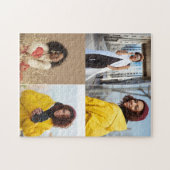 Puzzle Concevez votre propre collection de 4 photos (Horizontal)