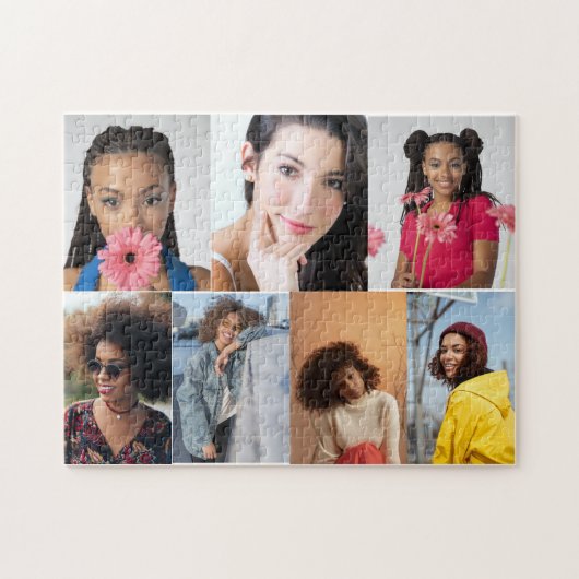 Puzzle Concevez votre propre collection de 7 photos (Horizontal)