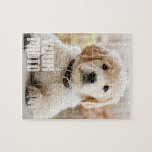 Puzzle Concevez votre propre photo pour animaux de compag (Horizontal)