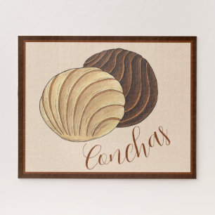 Puzzle Conchas Pan mexicain Dulce Sweet Bread Panadería