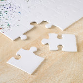 Puzzle Concours de ski olympique en aquarelle (Côté)