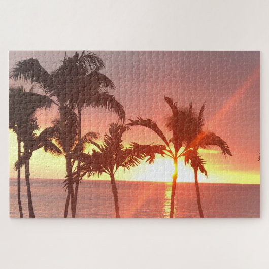 Puzzle Conçu pour une Photo de Coucher de Soleil H (Horizontal)