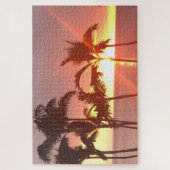 Puzzle Conçu pour une Photo de Coucher de Soleil H (Vertical)