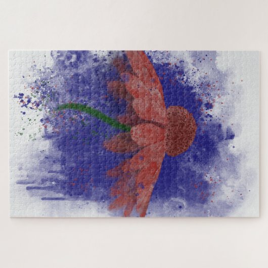 Puzzle Coneflower (Horizontal)