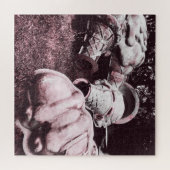 Puzzle cônes de crème glacée d'été en fibre de verre (Horizontal)