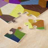 Puzzle Confetti dans les tons bijoux (Côté)