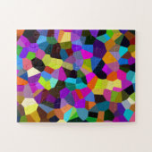 Puzzle Confetti dans les tons bijoux (Horizontal)