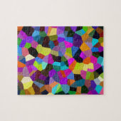 Puzzle Confetti dans les tons bijoux (Horizontal)