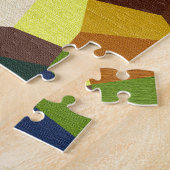 Puzzle Confetti dans les tons bijoux (Côté)
