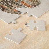 Puzzle Configuration de texte BRITANNIQUE de ville de la (Côté)