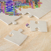 Puzzle Configuration de texte BRITANNIQUE de ville de la (Côté)