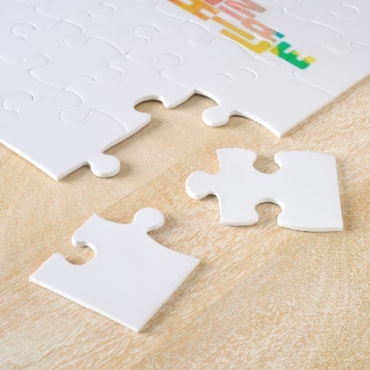 Puzzle Configuration de texte du monde (Côté)