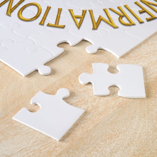 Puzzle Confirmation en or et Holy Spirit (Côté)