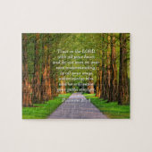 Puzzle Conforter le verset biblique des Proverbes 3:5-6 (Horizontal)