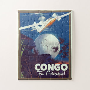 Puzzle Congo For Adventure! travel poster