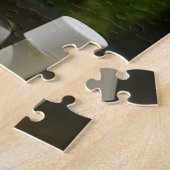 Puzzle Congo : Le perroquet gris africain sur pied (Côté)