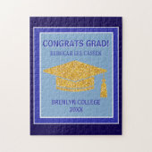 Puzzle CONGRATS Grad! Fun Gift  (Vertical)