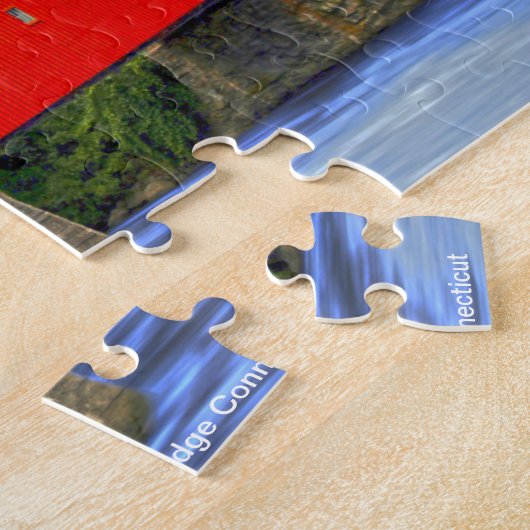 Puzzle Connecticut du pont couvert (Côté)