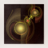 Puzzle Connexion intime Art Abstrait (Horizontal)