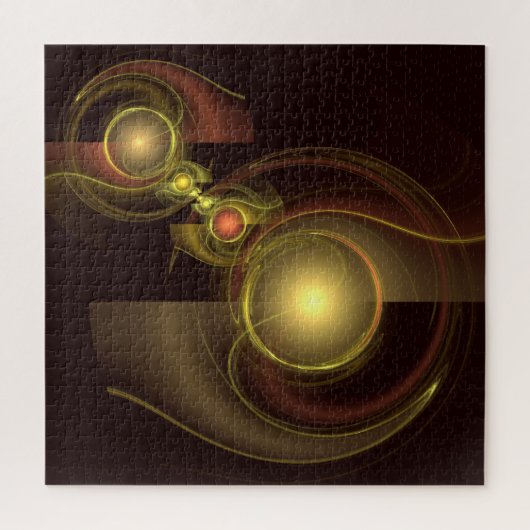 Puzzle Connexion intime Art Abstrait (Vertical)