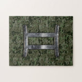 Puzzle Connexion Zodiac Gemini sur Camouflage numérique v (Horizontal)