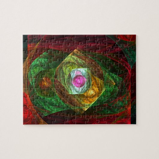 Puzzle Connexions dynamiques Art Abstrait (Horizontal)