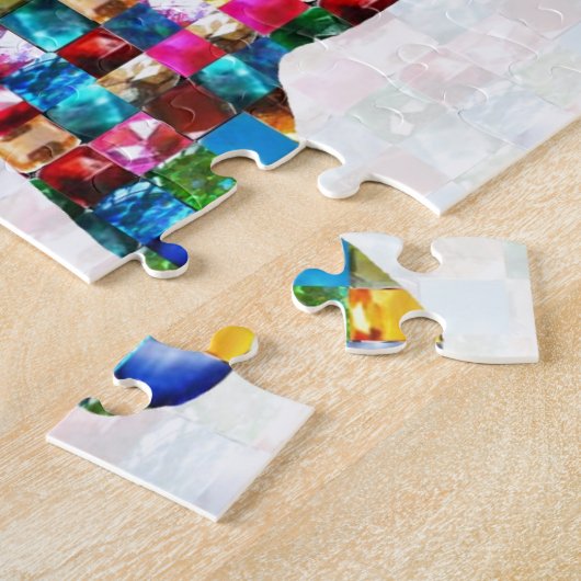 Puzzle Conscience de BOUDDHA : Roulé dans des BIJOUX (Côté)