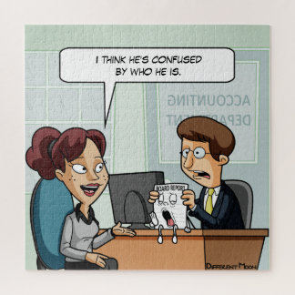 Puzzle Conseil d'administration comptable Pun Jigsaw Puzz