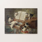 Puzzle Considérant des chatons | Carl Reichert (Horizontal)