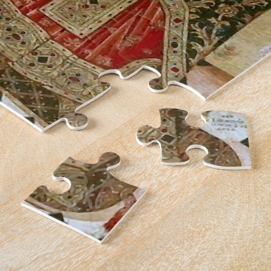 Puzzle Constantine et Helen par Emmanuel Tzanes (Côté)