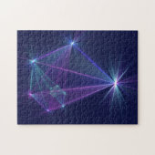 Puzzle Constellation, Art fractal abstrait fantastique (Horizontal)