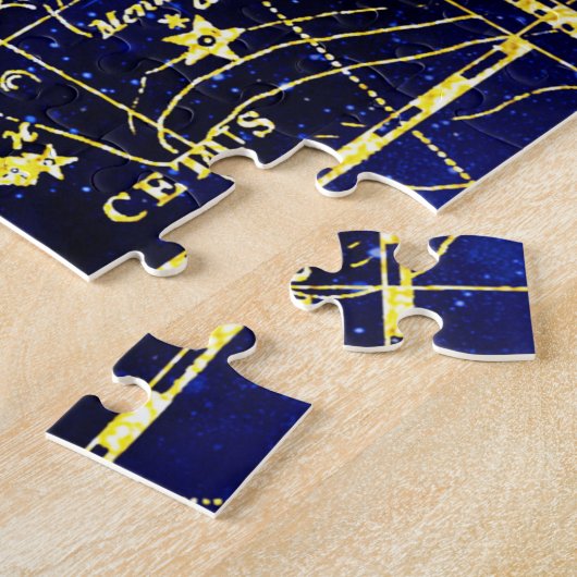 Puzzle Constellation de scorpies. (Côté)