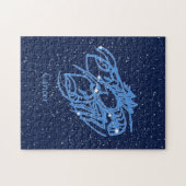 Puzzle Constellation du cancer et signe zodiaque avec éto (Horizontal)