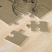 Puzzle Constellation du cancer Hevelius 1690 21 juin-22 j (Côté)