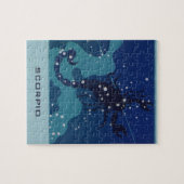 Puzzle Constellation du Scorpion, Astrologie du Zodiaque (Horizontal)
