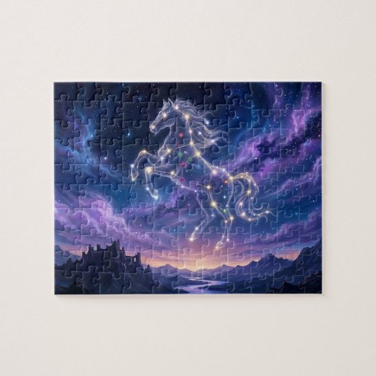Puzzle Constellation du Vaillant Cheval (Horizontal)
