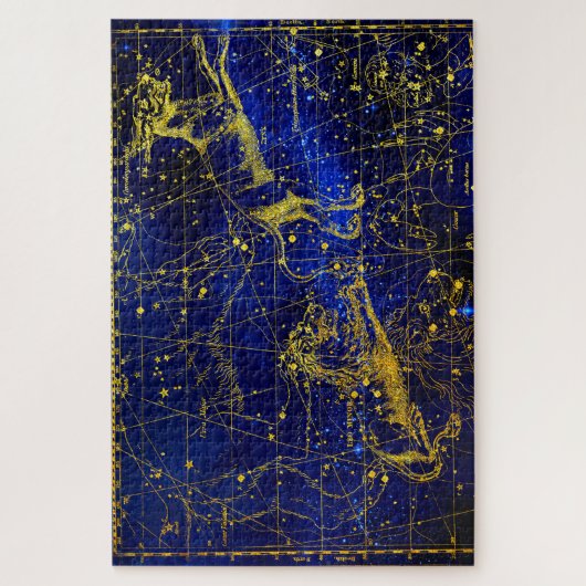 Puzzle Constellation Lynx. (Vertical)