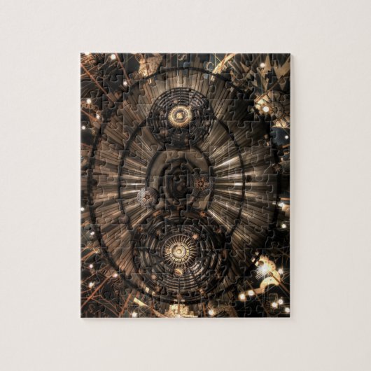 Puzzle Constellations Zodiac mécanique Steampunk (Vertical)