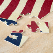 Puzzle Constitution des États-Unis, drapeau américain (Côté)