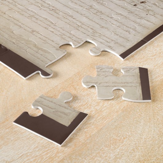 Puzzle Constitution des États-Unis, Nous le peuple (Côté)