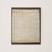 Puzzle Constitution des États-Unis, Nous le peuple (Vertical)