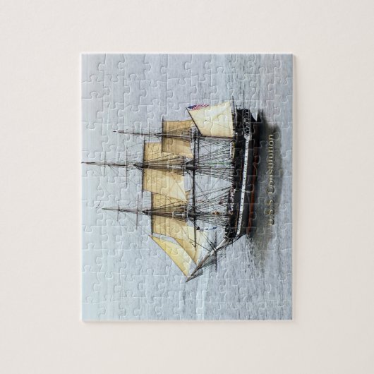 Puzzle Constitution d'USS au plein masque (Vertical)