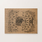 Puzzle Constitution pour la reconstruction de la Louisian (Horizontal)