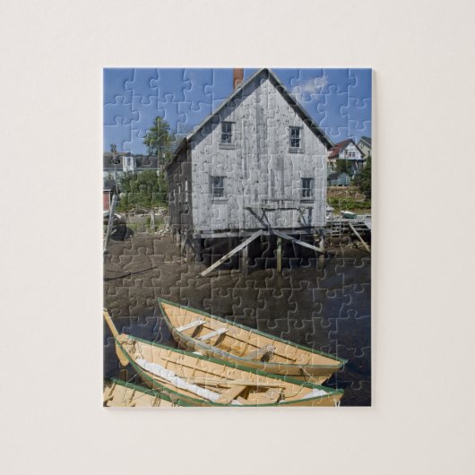 Puzzle Constructeur de dory, Lunenburg, Nouvelle-Écosse, (Vertical)