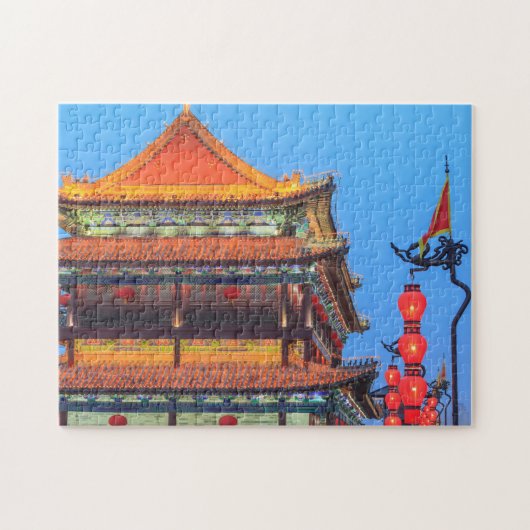 Puzzle Construction de la muraille de la ville de Xi'an (Horizontal)
