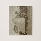 Puzzle Construction de logements au Samoa, c.1875 (photo (Vertical)