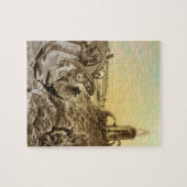 Puzzle Construction de planète d'aliens de science-fictio (Horizontal)