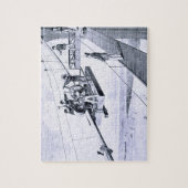 Puzzle Construction de pont de Brooklyn, New York (litho) (Vertical)
